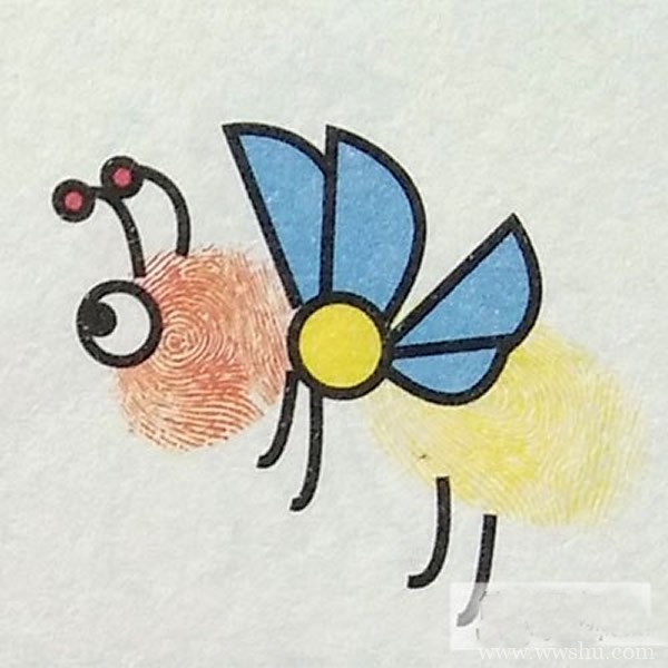 儿童画小蜜蜂教案