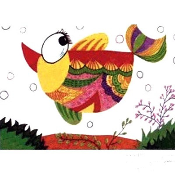 水彩画鱼教程步骤图片