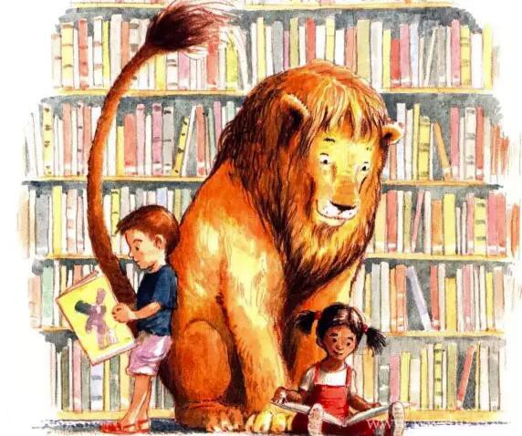 图书馆里的狮子