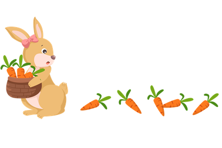 儿童故事小白兔种萝卜