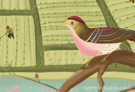 啄木鸟冬天森林超市童话故事