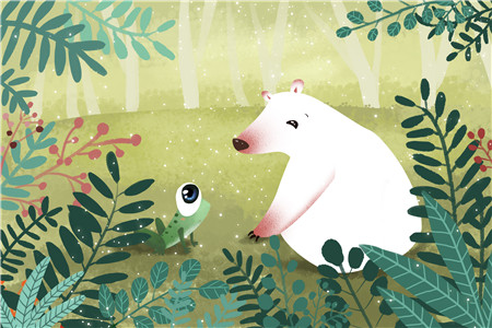 白熊进森林故事