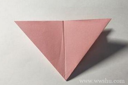 五角星花折纸教程图解