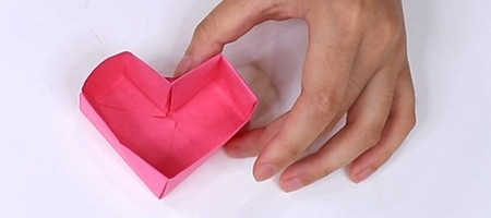 心形盒子的详细详细折法图解