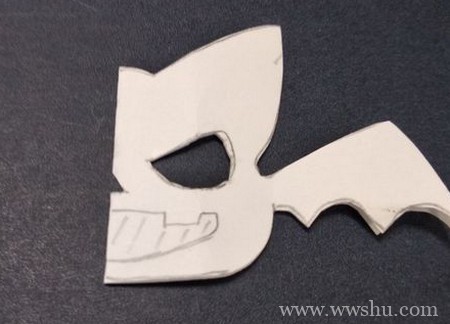剪纸蝙蝠如何剪
