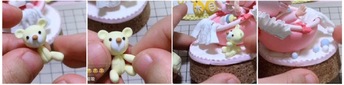 可爱的粘土婴儿娃娃手工制作具体教程