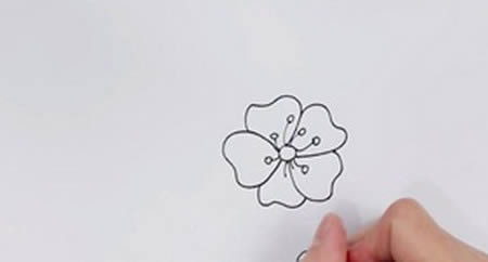 樱花如何画简单又漂亮,樱花简笔画图片带颜色