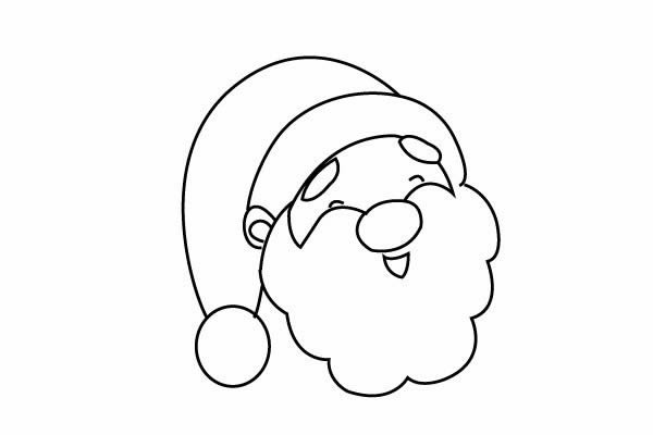 圣诞老人简笔画_圣诞老人如何画简单又漂亮