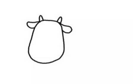 奶牛的简笔画如何画最简单的