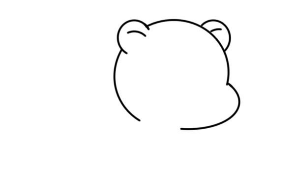 狗熊简笔画如何画简单又可爱