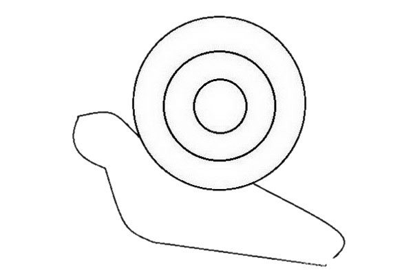 小蜗牛简笔画如何画简单