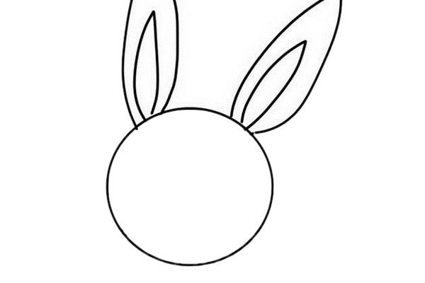 兔子简笔画如何画简单_啃萝卜的兔子简笔画步骤教程