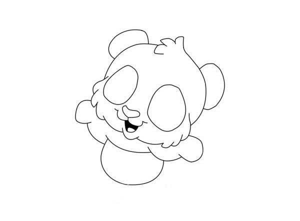 可爱小熊简笔画超萌彩色画法
