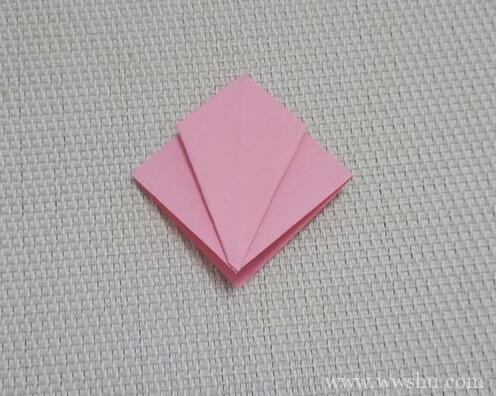 儿童折纸教程 漂亮雨伞的折法