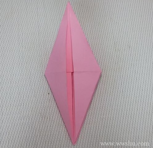 儿童折纸教程 漂亮小花的折法