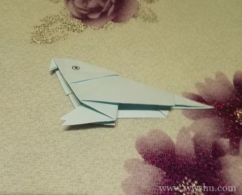 小动物简单折纸 可爱的鹦鹉折法