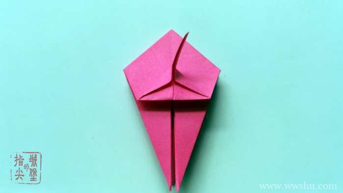 五颜六色的简单折纸鱼 手工折纸图解教程