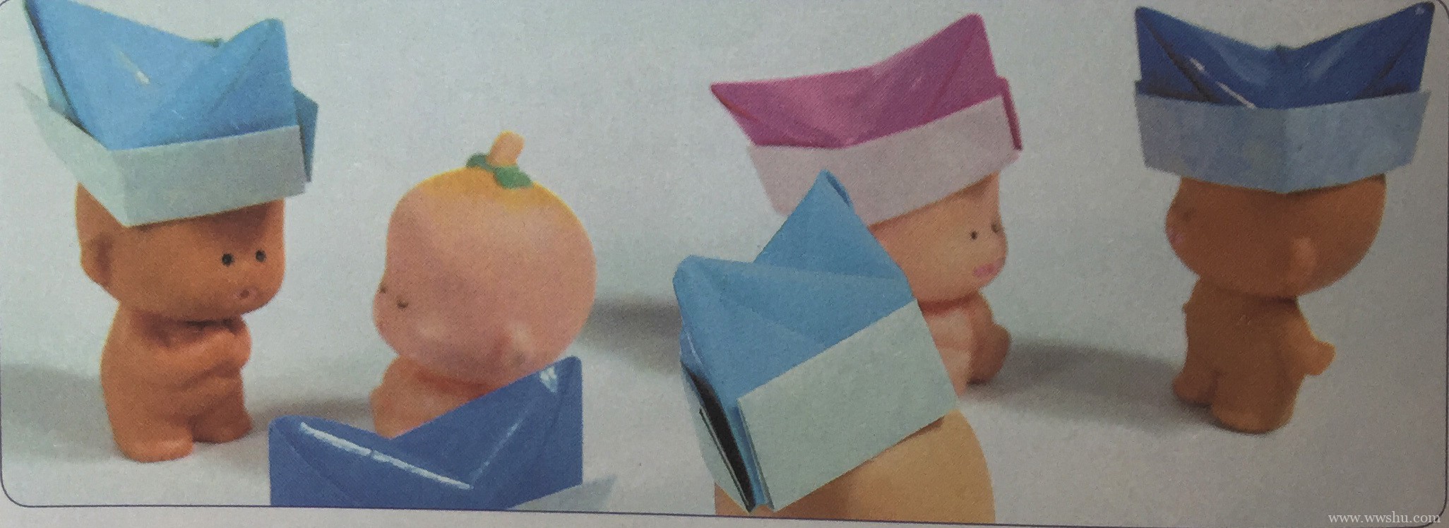 船形帽折纸 如何用纸折帽子